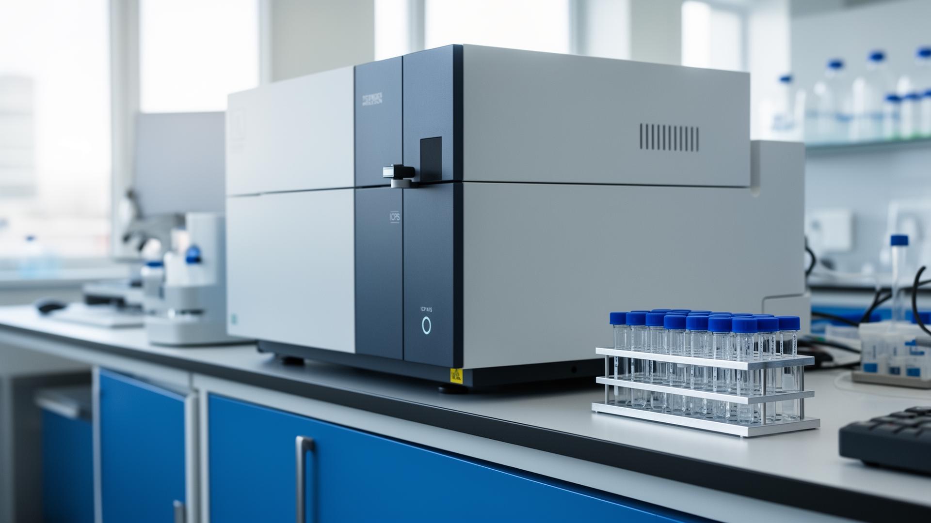 ICP-MS mass spectrometer in an accredited Canadian laboratory